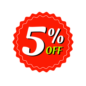 5% off