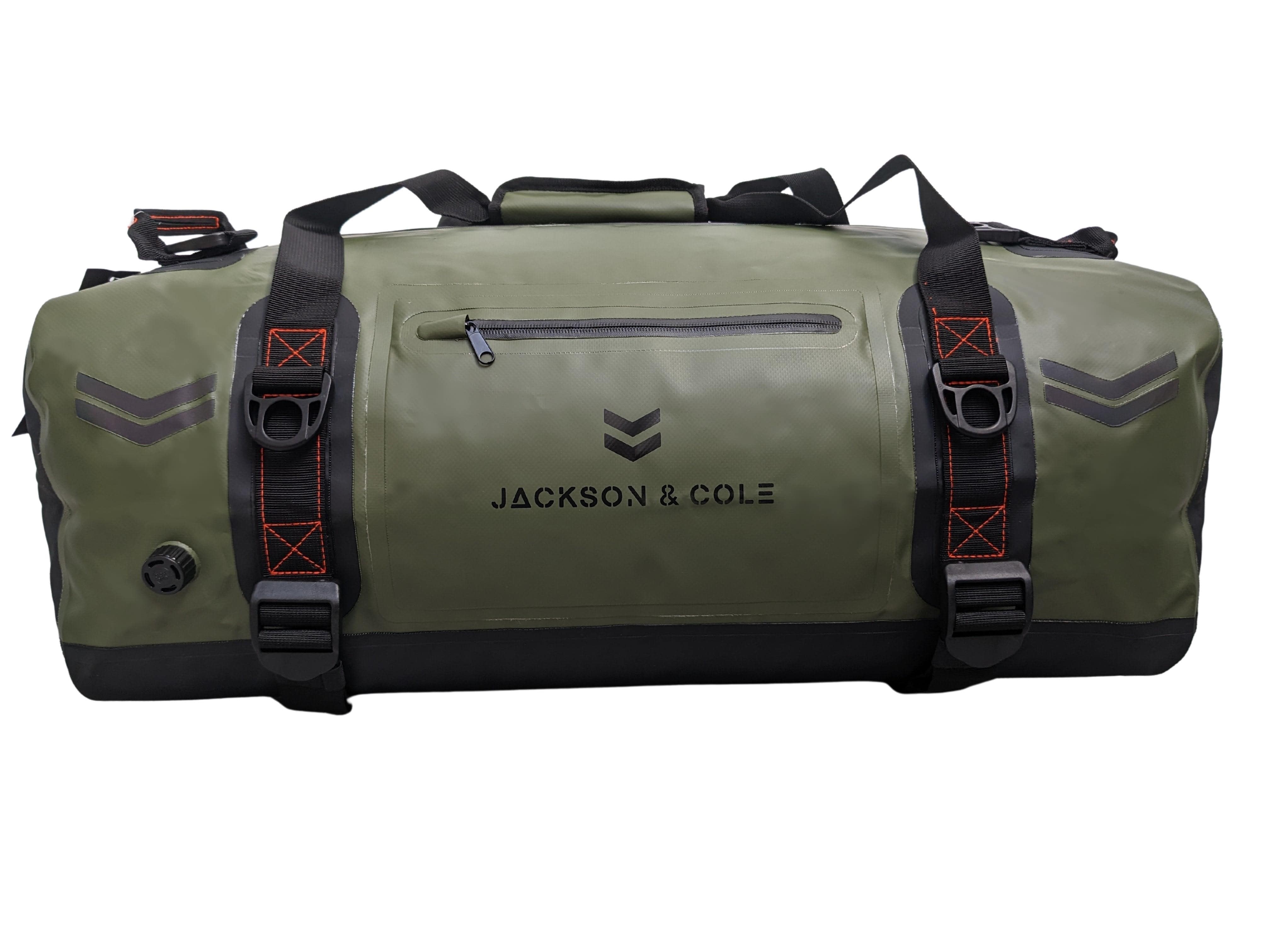 Waterproof Duffel Bag Backpack 60L Large Dry Jackson Cole