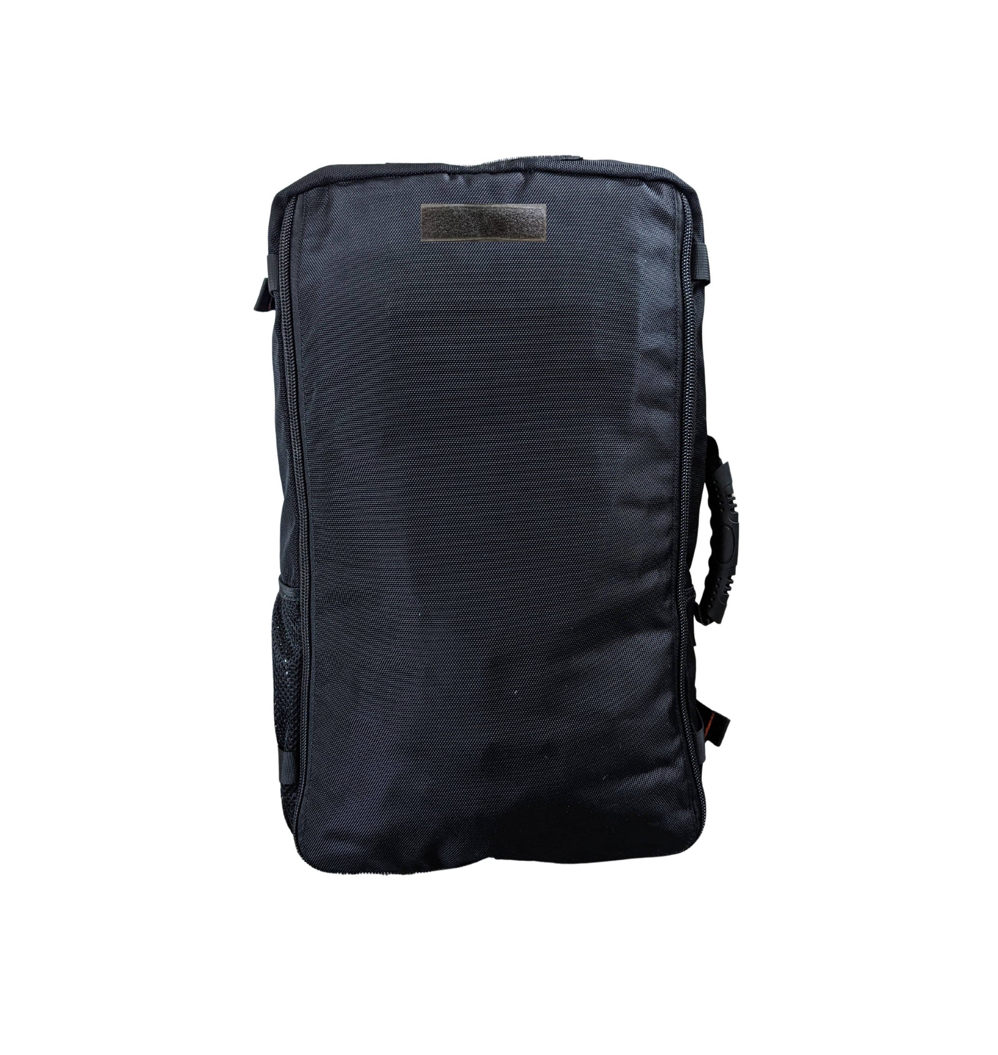 Backpack with straps stowed