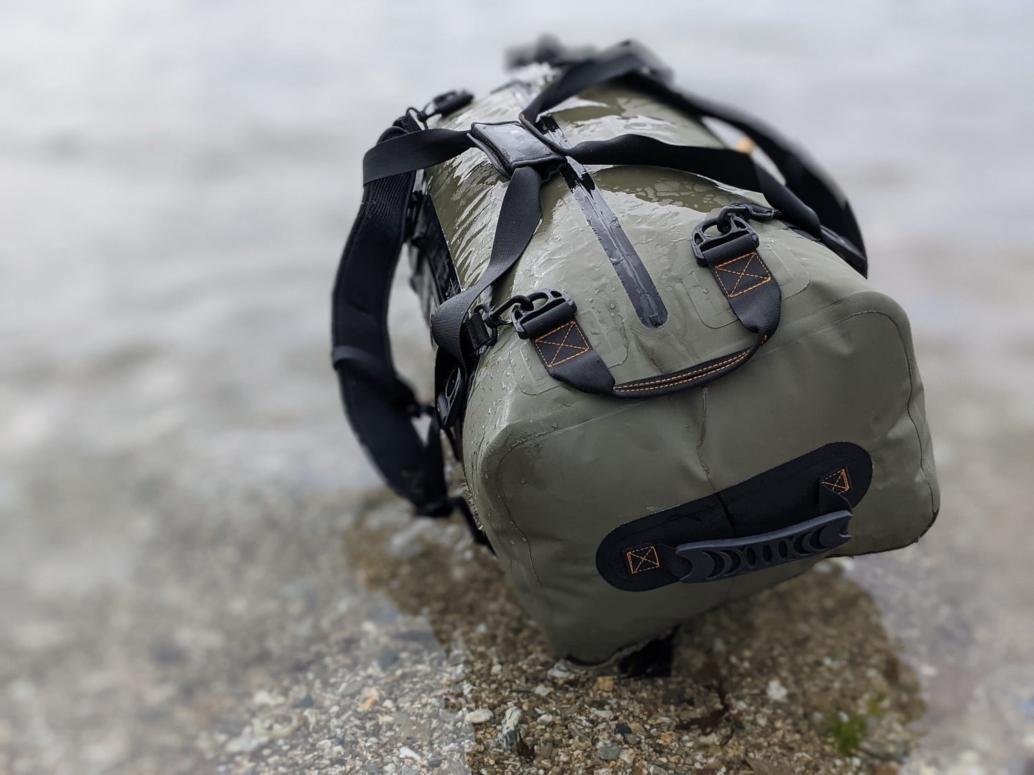 Waterproof Duffel In Water